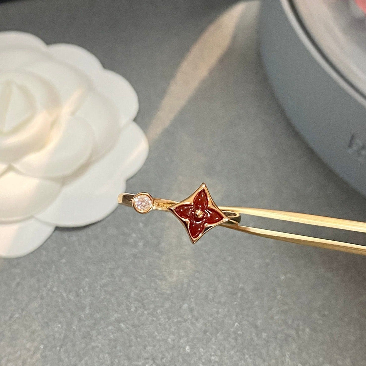 [⭐Sparkve]STAR 1 DIAMOND OPEN RING