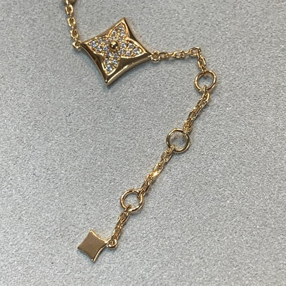 [⭐Sparkve]STAR AND SUN 4 MOTIFS GOLD DIAMONDS BRACELET