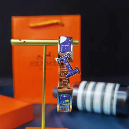 [⭐Sparkve]H STAR AND MOON BRACELET 12MM