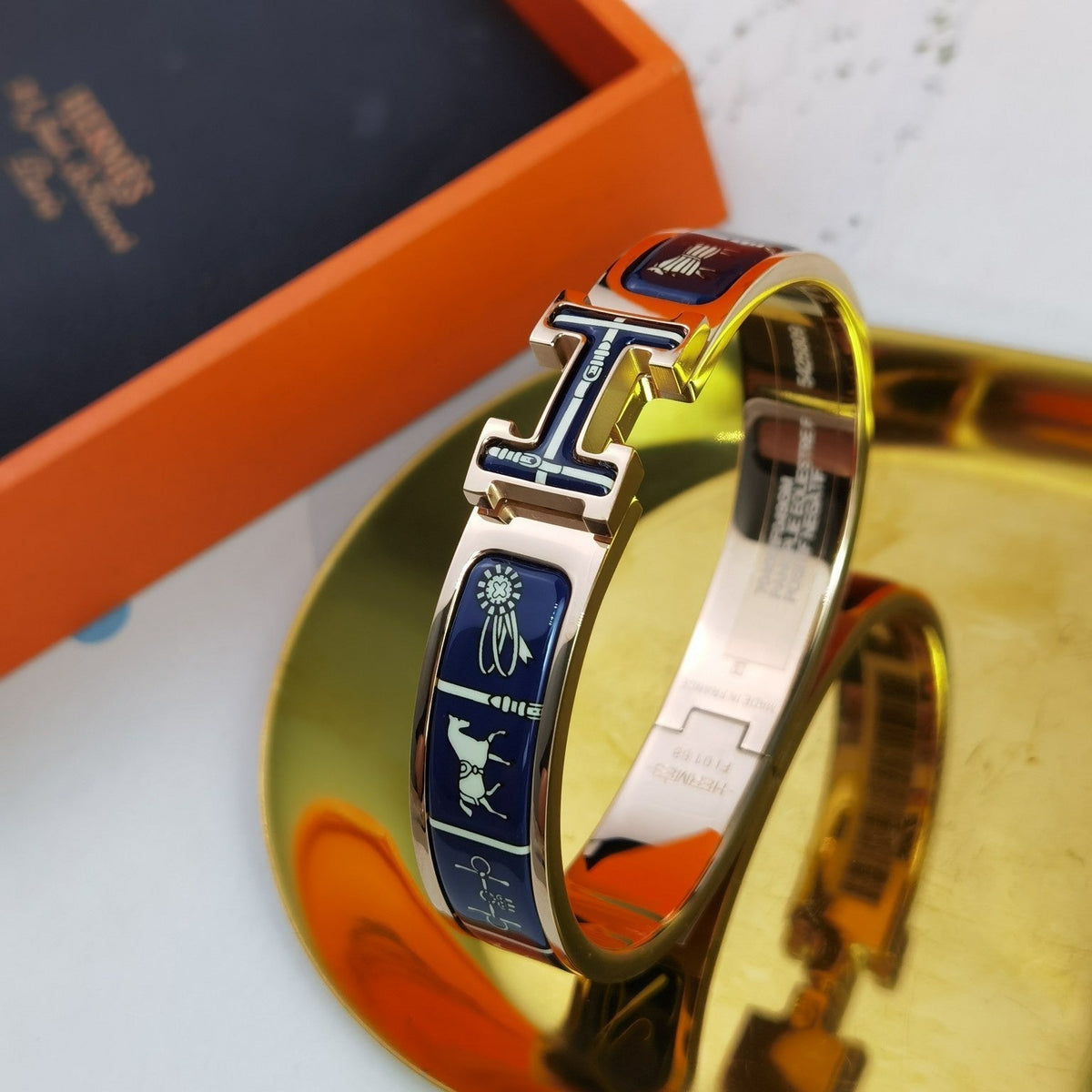 [⭐Sparkve]H COUVERTURES DARK BLUE BRACELET