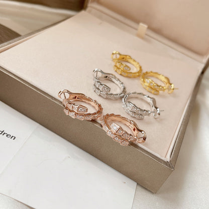 [⭐Sparkve]SERPENTI EARRINGS DIAMOND