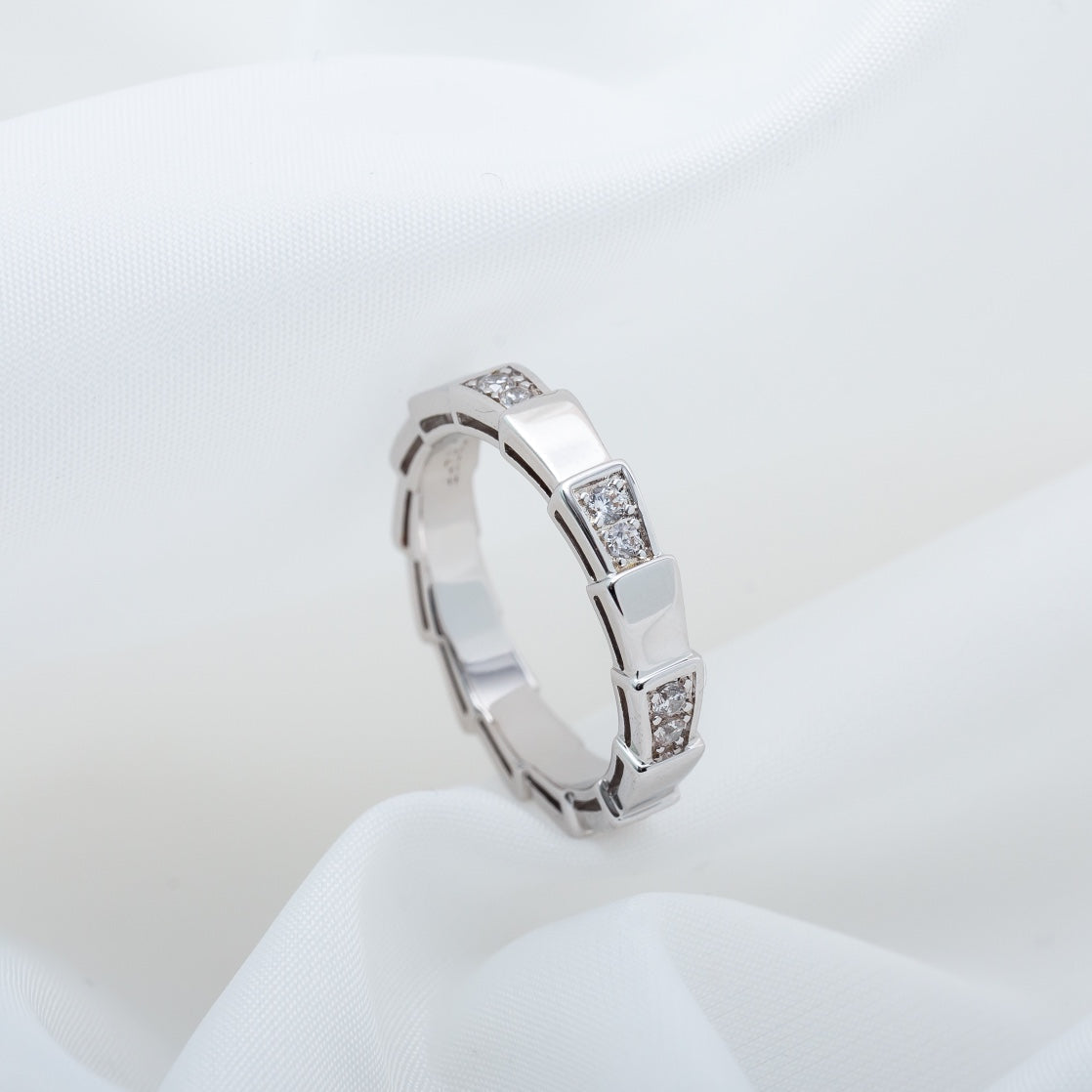 [⭐Sparkve]SERPENTI RING SILVER  3MM