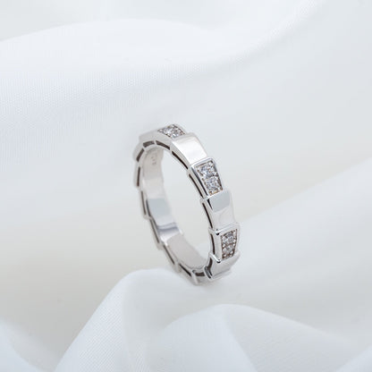 [⭐Sparkve]SERPENTI RING SILVER  3MM