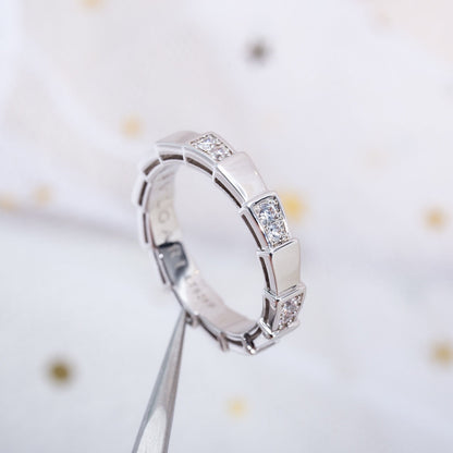 [⭐Sparkve]SERPENTI RING SILVER  3MM