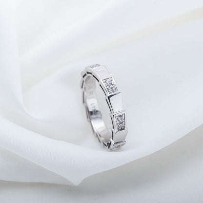 [⭐Sparkve]SERPENTI RING SILVER  3MM