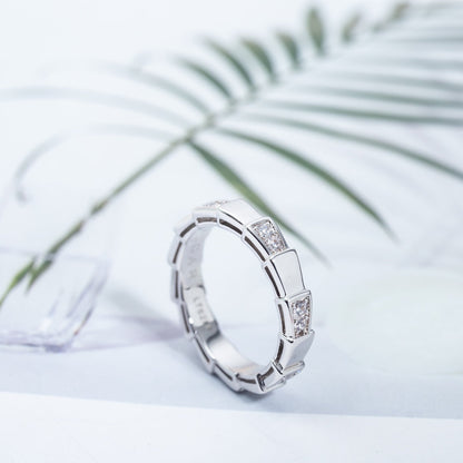 [⭐Sparkve]SERPENTI RING SILVER  3MM