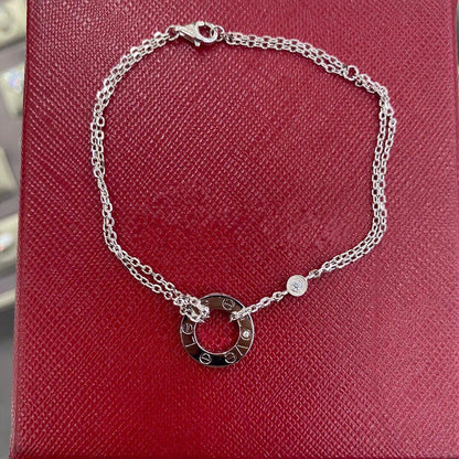 [⭐Sparkve]LOVE BRACELET 2 DIAMOND