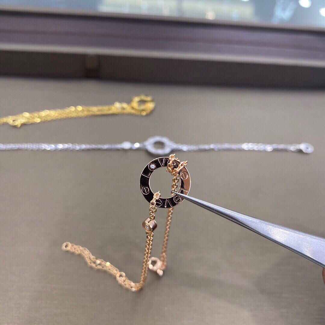 [⭐Sparkve]LOVE BRACELET 2 DIAMOND