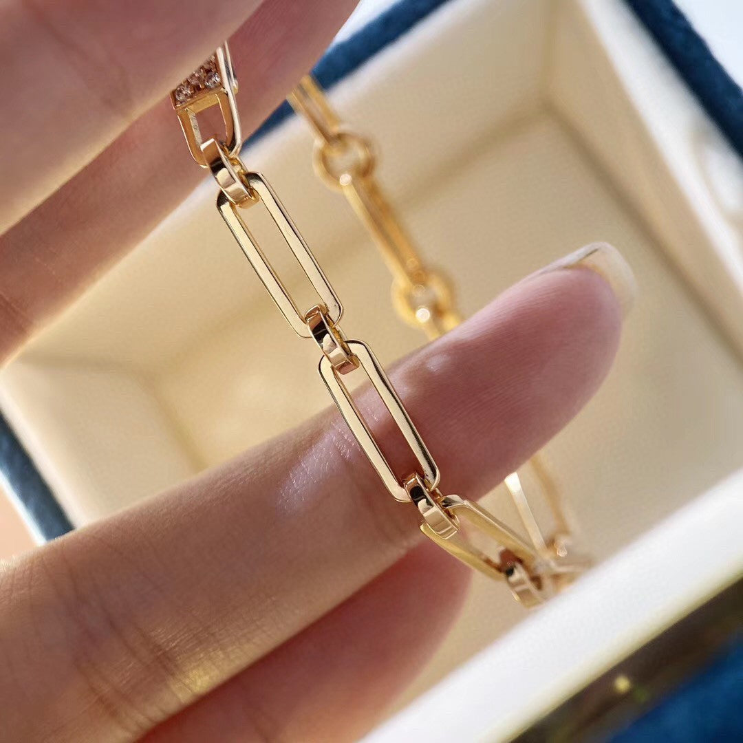 [⭐Sparkve]CHAINE BRACELET SMALL MODEL DIAMOND