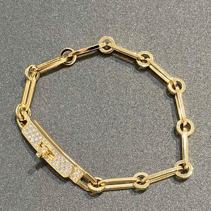 [⭐Sparkve]CHAINE BRACELET SMALL MODEL DIAMOND