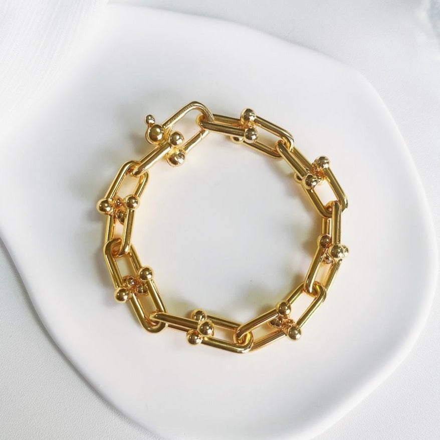 [⭐Sparkve Jewels]HARDWEAR GOLD BRACELET