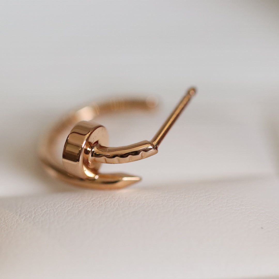 [⭐Sparkve]JUSTE EARRINGS PINK GOLD