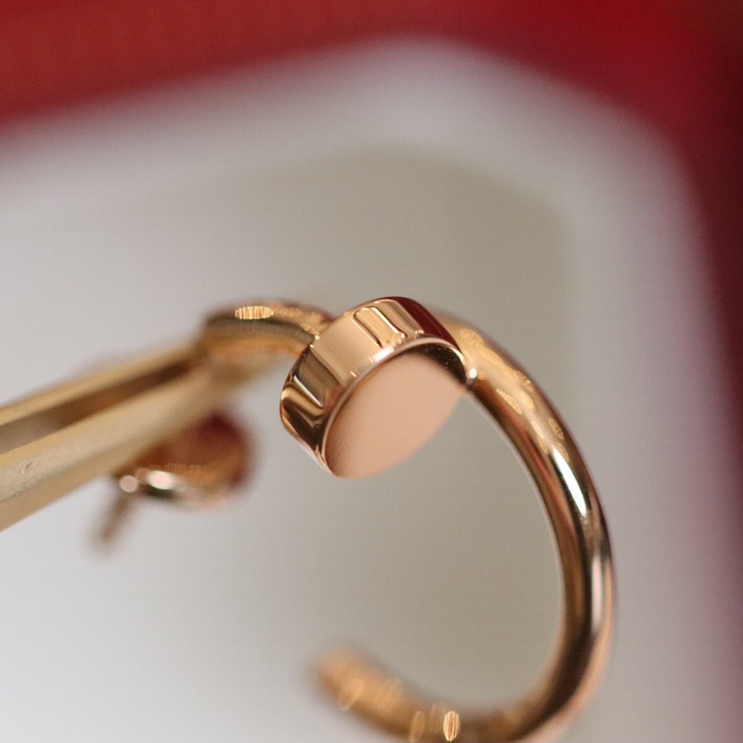 [⭐Sparkve]JUSTE EARRINGS PINK GOLD