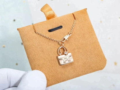 [⭐Sparkve]AMULETTE PEDANT ROSE GOLD NECKLACE