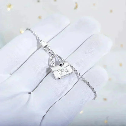 [⭐Sparkve]AMULETTE PEDANT SILVER NECKLACE