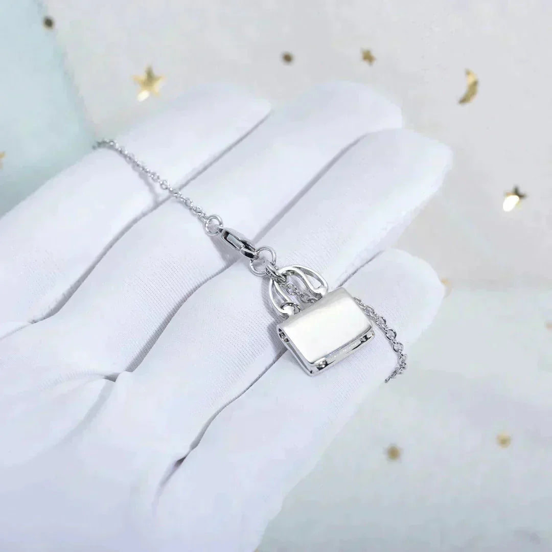 [⭐Sparkve]AMULETTE PEDANT SILVER NECKLACE