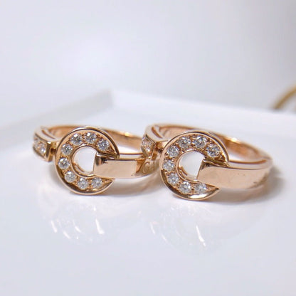[⭐Sparkve]DREAM RING DIAMOND PINK GOLD