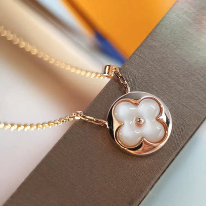 [⭐Sparkve]SUN MOP GOLD 1 DIAMOND NECKLACE