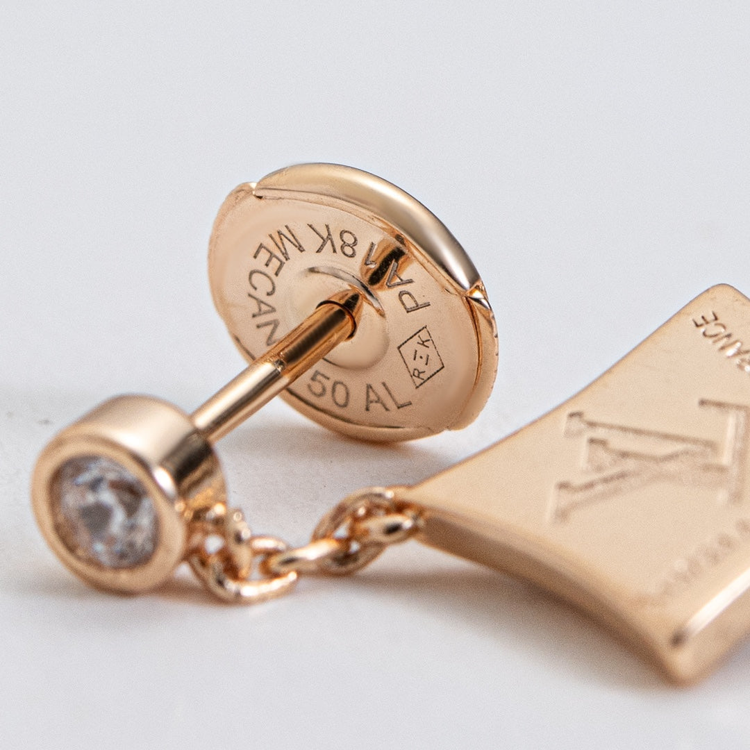 [⭐Sparkve]STAR DIAMONDS EARRINGS GOLD