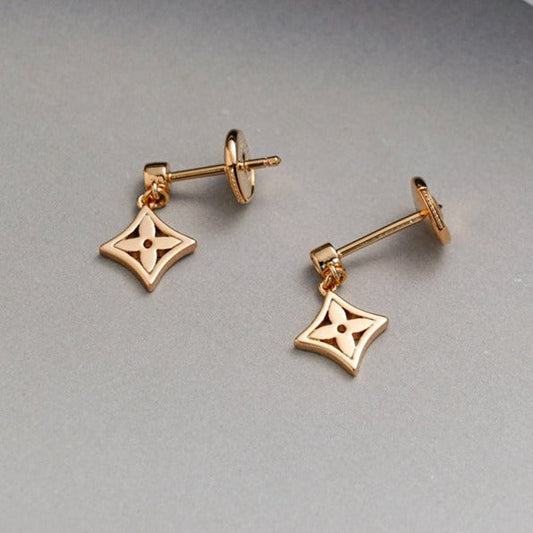 [⭐Sparkve]STAR EARRINGS GOLD