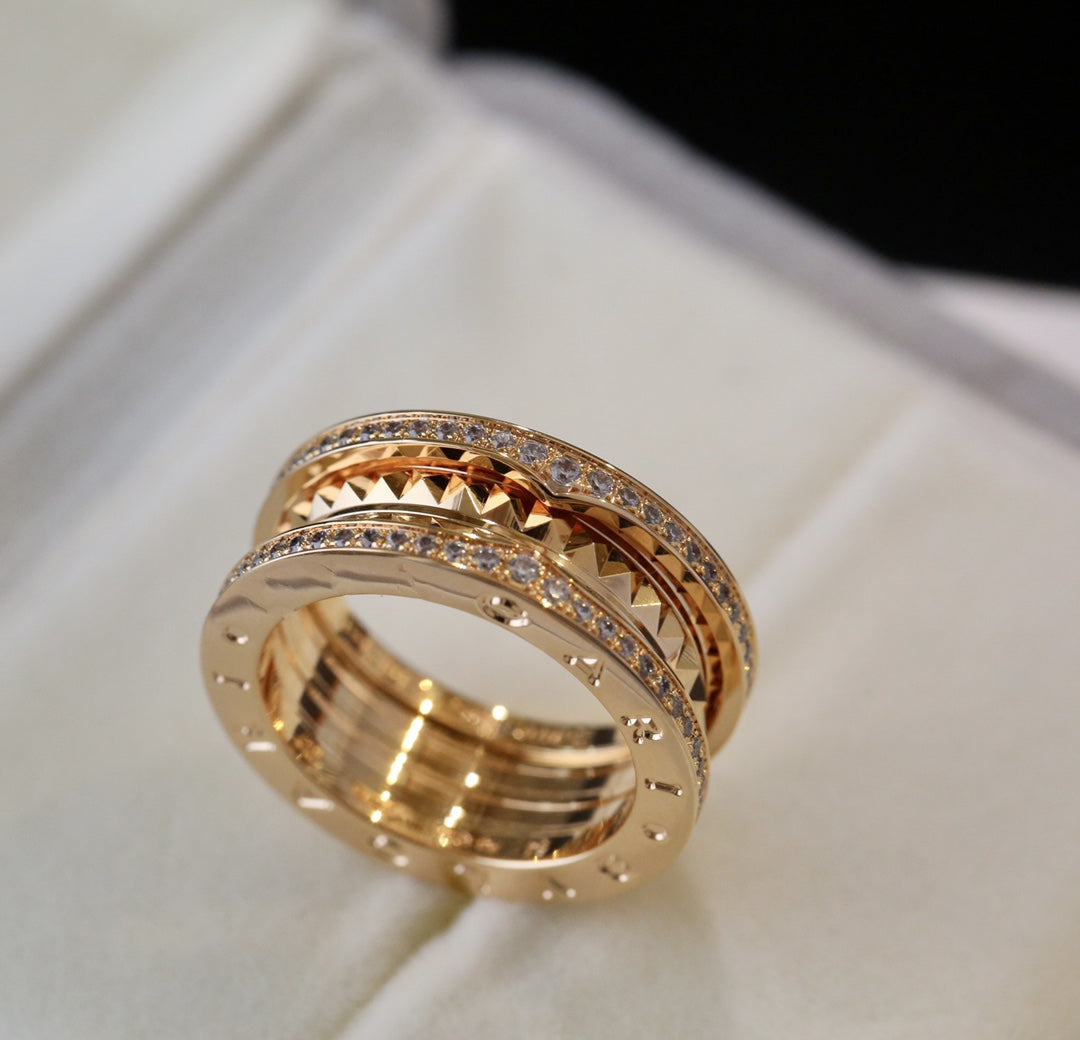 [⭐Sparkve]ZERO 1 GOLD DIAMOND RING
