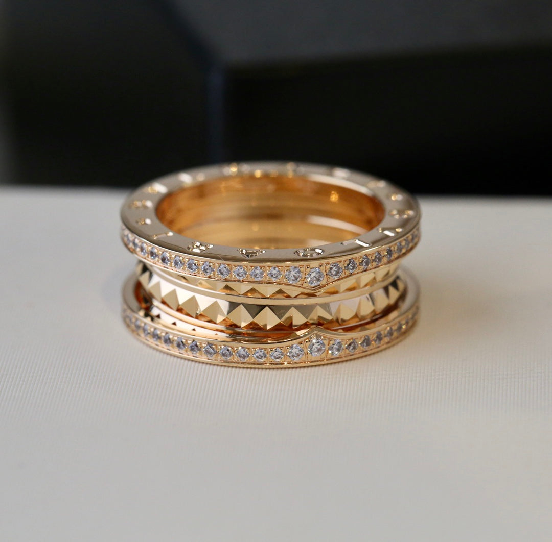 [⭐Sparkve]ZERO 1 GOLD DIAMOND RING