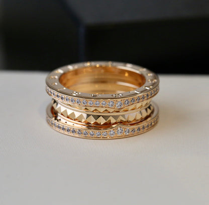 [⭐Sparkve]ZERO 1 GOLD DIAMOND RING