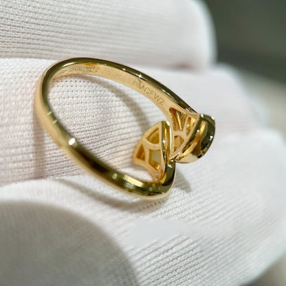 [⭐Sparkve]DREAM RING PINK GOLD DIAMOND