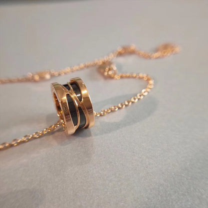 [⭐Sparkve]ZERO 1 NECKLACE PINK GOLD