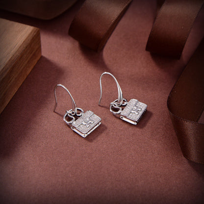 [⭐Sparkve]KELLY DIAMOND EARRINGS
