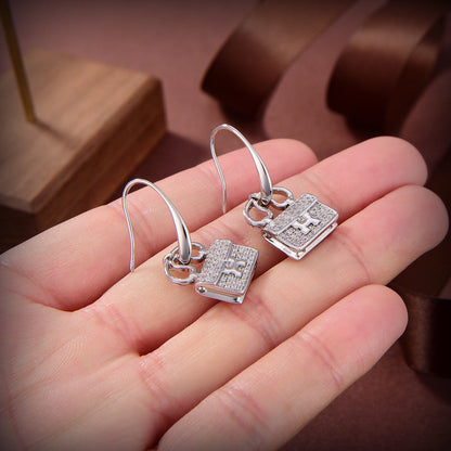 [⭐Sparkve]KELLY DIAMOND EARRINGS