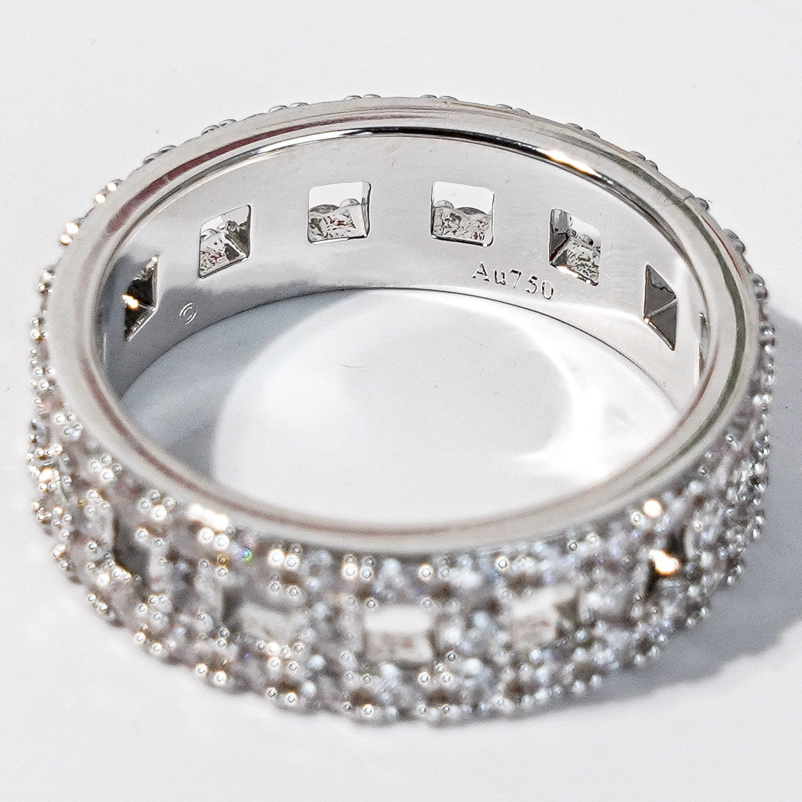 [⭐Sparkve Jewels]T TRUE DIAMOND 5.5MM RING