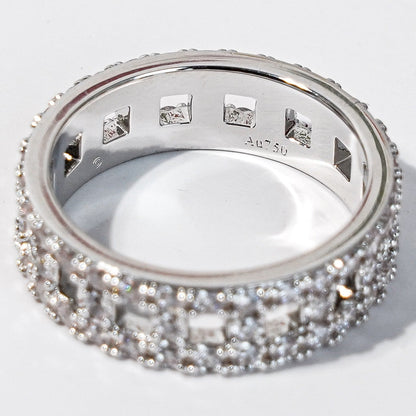 [⭐Sparkve Jewels]T TRUE DIAMOND 5.5MM RING