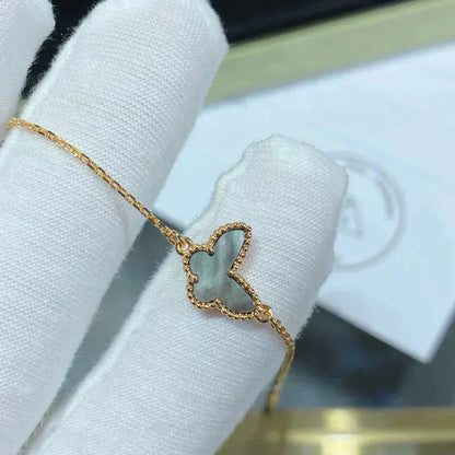 [⭐Sparkve]BUTTERFLY DARK MOP BUTTERFLY BRACELET