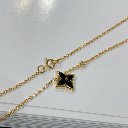 [⭐Sparkve]STAR BLACK MOP NECKLACE