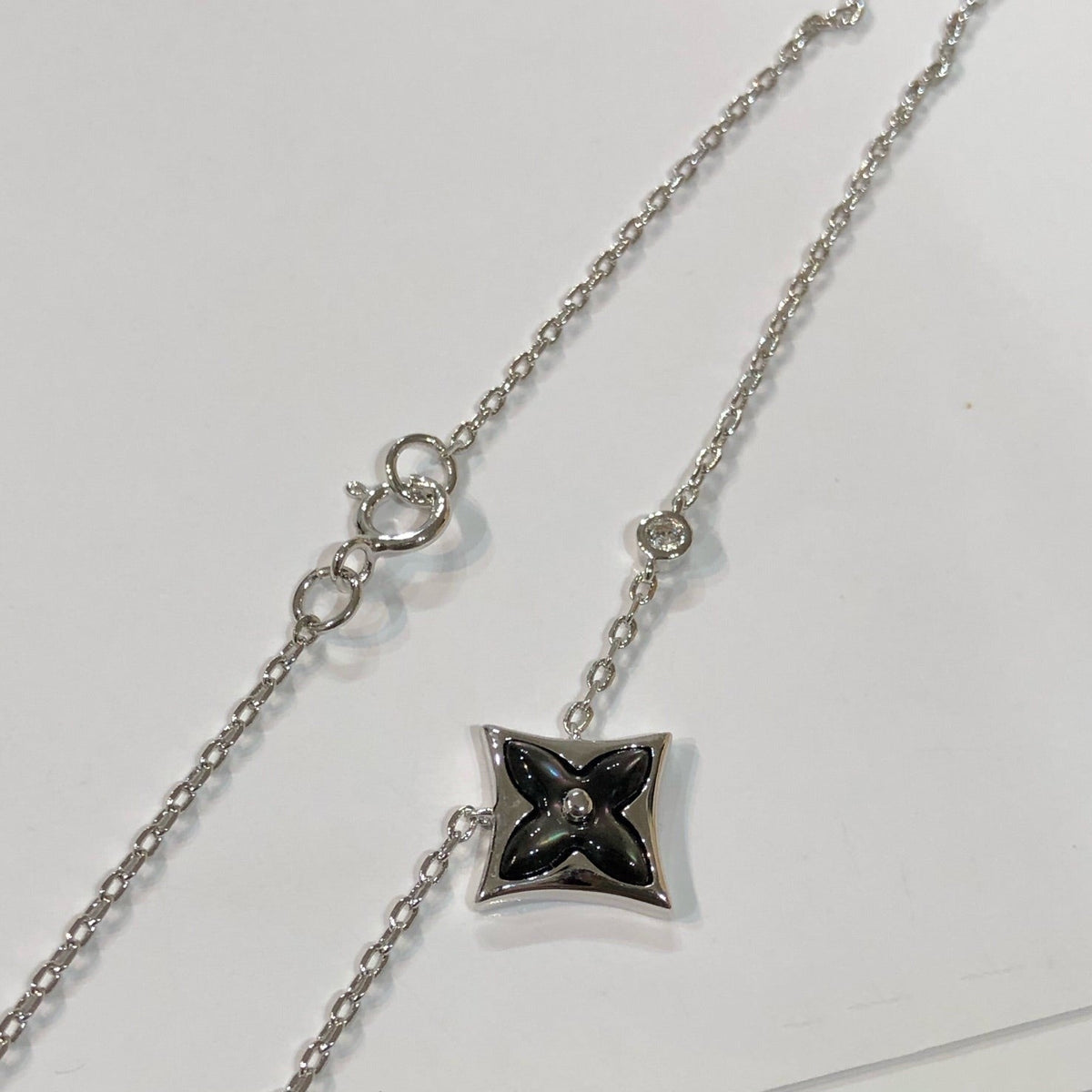 [⭐Sparkve]STAR BLACK MOP NECKLACE