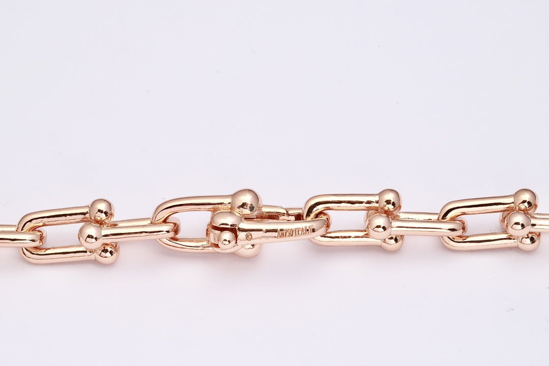 [⭐Sparkve Jewels]HARDWEAR PINK GOLD WRAP NECKLACE