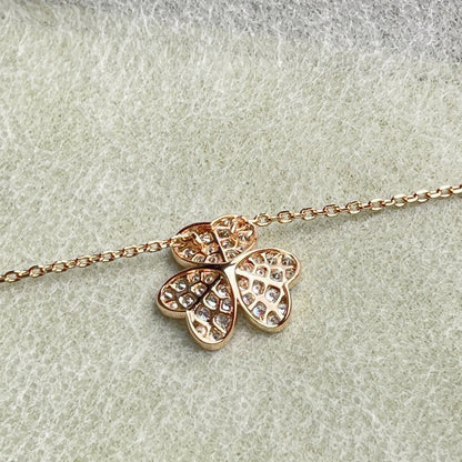 [⭐Sparkve]FLOWER DIAMOND NECKLACE
