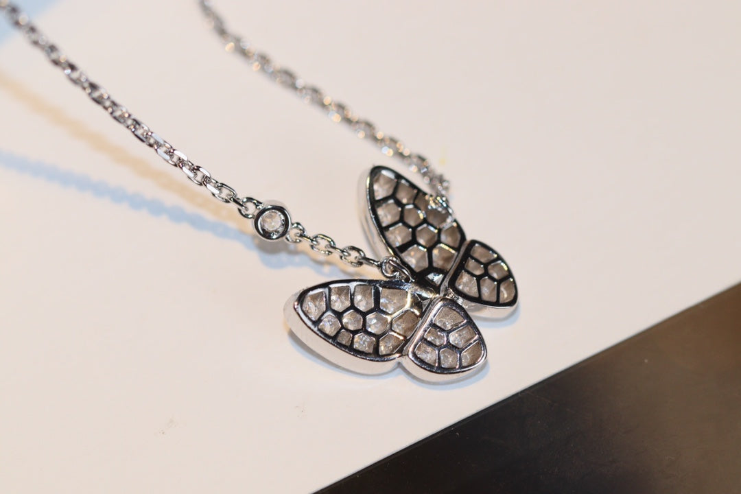 [⭐Sparkve]BUTTERFLY DIAMOND NECKLACE