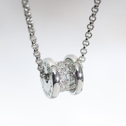 [⭐Sparkve]ZERO 1 SILVER DIAMOND NECKLACE