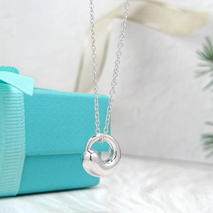 [⭐Sparkve Jewels]SNAIL PEDANT SILVER NECKLACE