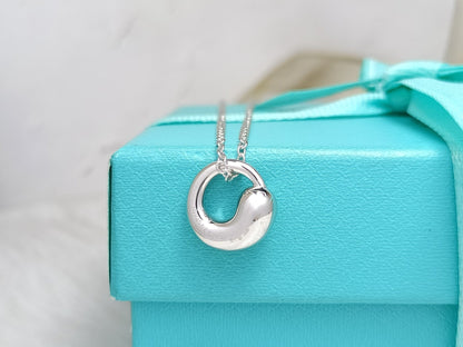 [⭐Sparkve Jewels]SNAIL PEDANT SILVER NECKLACE
