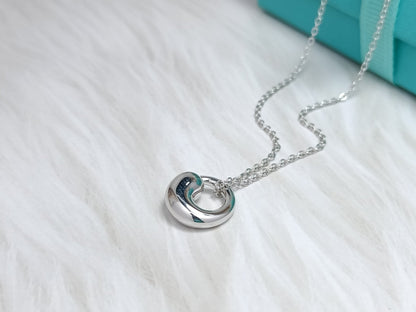 [⭐Sparkve Jewels]SNAIL PEDANT SILVER NECKLACE