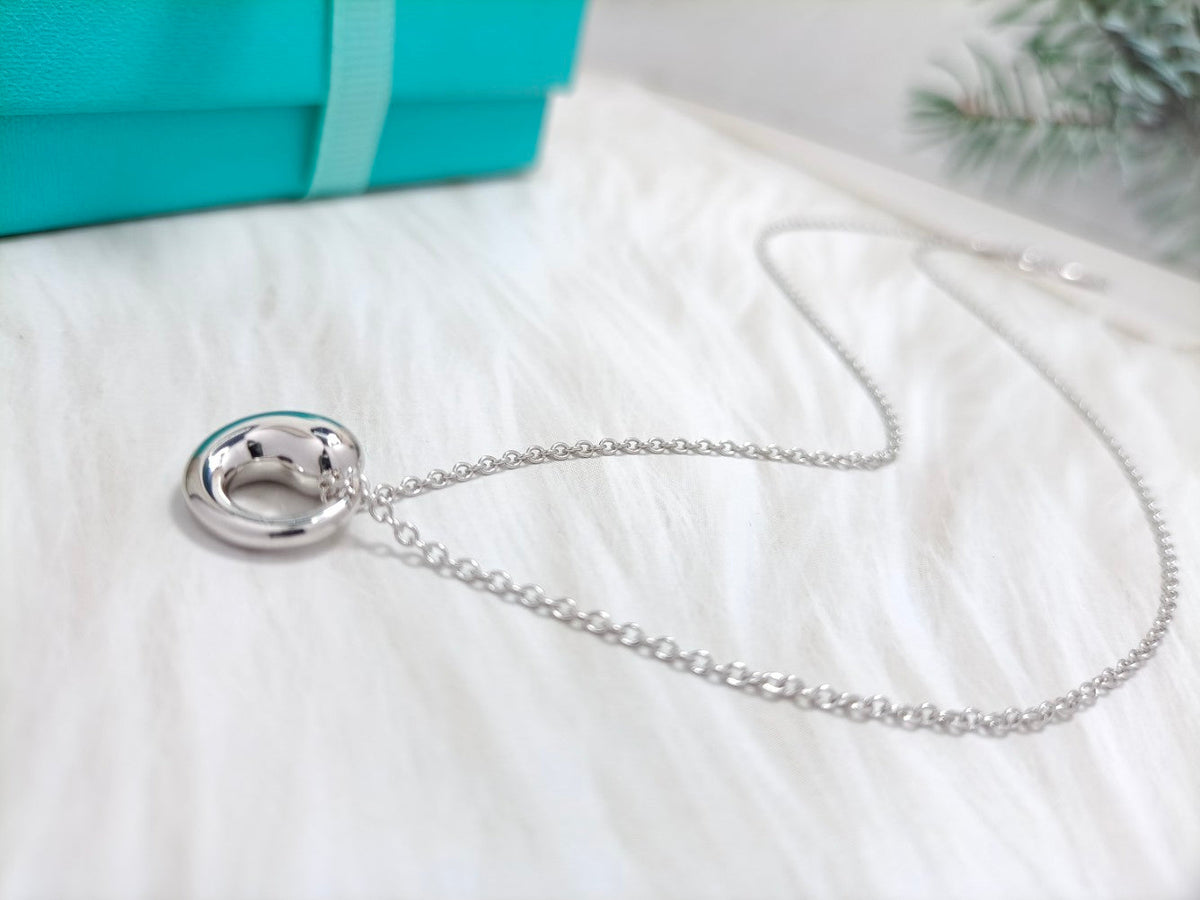 [⭐Sparkve Jewels]SNAIL PEDANT SILVER NECKLACE