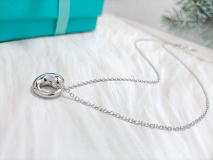 [⭐Sparkve Jewels]SNAIL PEDANT SILVER NECKLACE