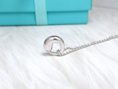 [⭐Sparkve Jewels]SNAIL PEDANT SILVER NECKLACE