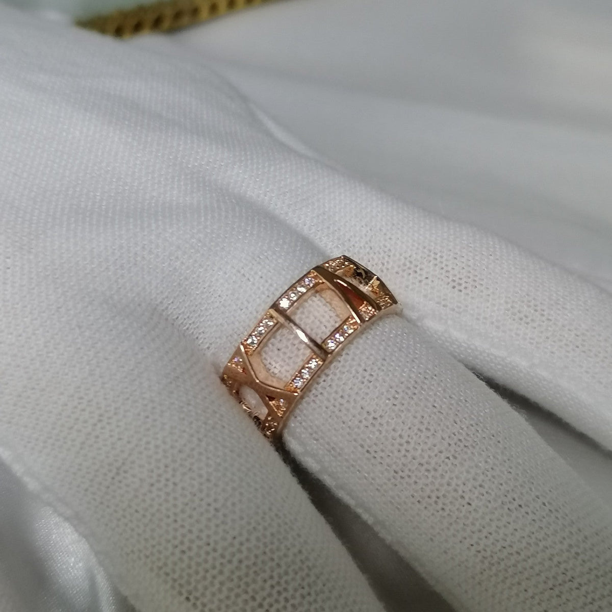 [⭐Sparkve Jewels]ATLAS LARGE OPEN DIAMOND RING