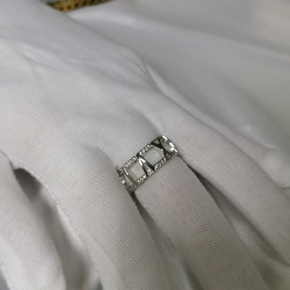 [⭐Sparkve Jewels]ATLAS LARGE OPEN DIAMOND RING