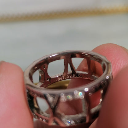[⭐Sparkve Jewels]ATLAS LARGE OPEN DIAMOND RING