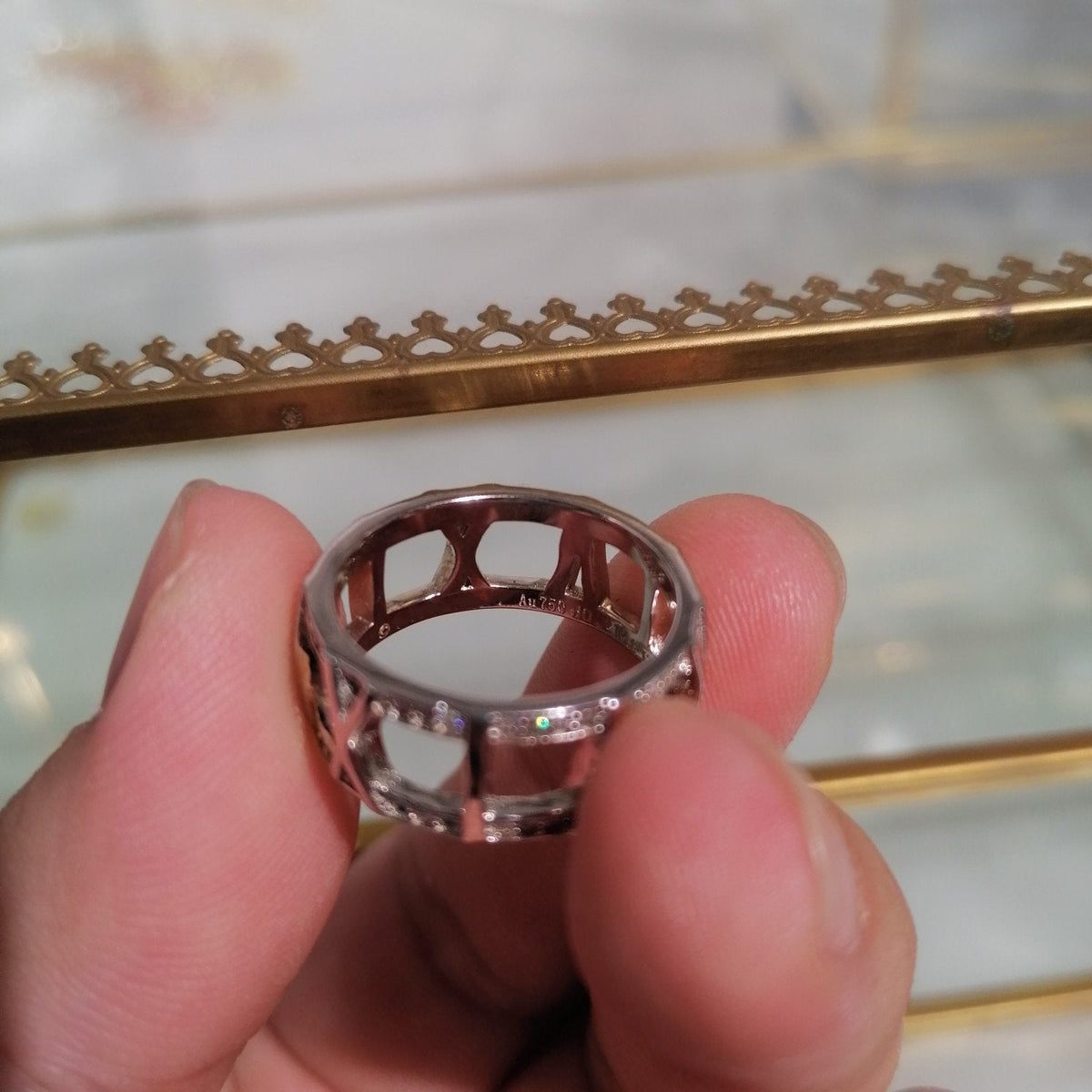 [⭐Sparkve Jewels]ATLAS LARGE OPEN DIAMOND RING